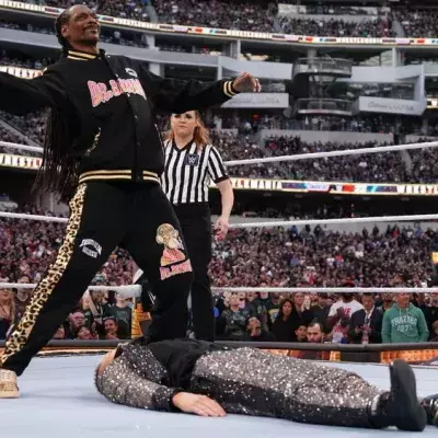 Überraschung im Ring: Rap-Legende Snoop Dogg siegt in Wrestling-Match