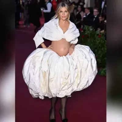 Sienna Miller über ihre späte Schwangerschaft und ihre junge Beziehung