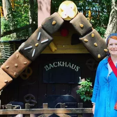 Enie liebt Backen über alles.