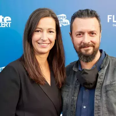 Pinar Atalay und ihr Ehemann auf dem Reeperbahn Festival 