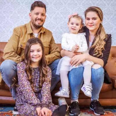 Sylvana und Flo mit Celina und Anastasia