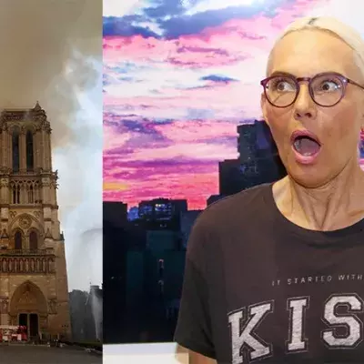 Brand von Notre Dame/ Natascha Ochsenknecht