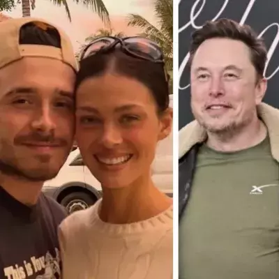 Brooklyn & Nicola Peltz Beckham - Elon Musk