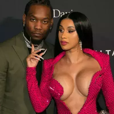 Cardi B und Offset in Beverly Hills, Kalifornien