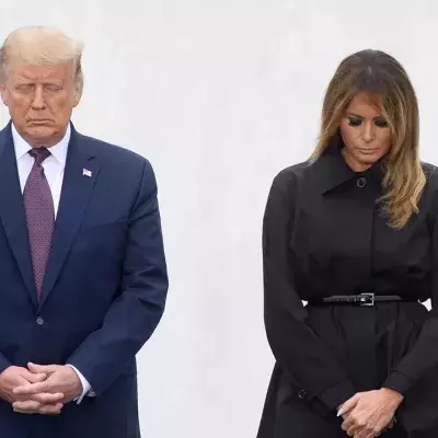 Donald und Melania Trump bei einer offiziellen Veranstaltung