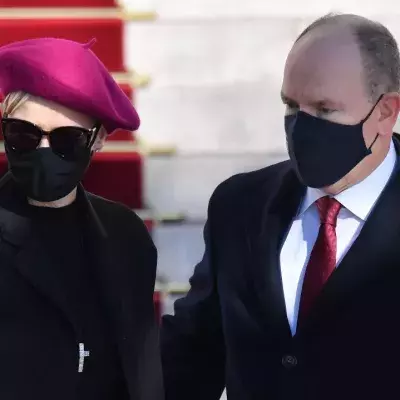 Fürstin Charlène und Fürst Albert von Monaco