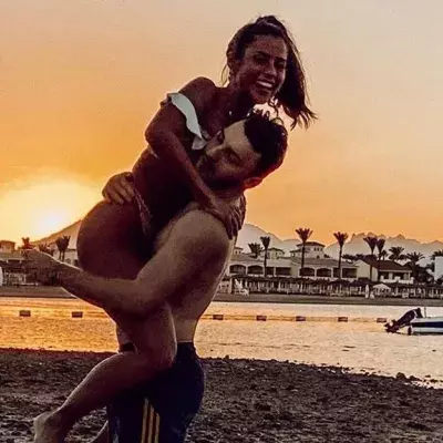 Gemeinsam im Urlaub: Sarah Lombardi und ihr Tanzpartner