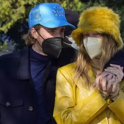 Justin und Hailey Bieber in Paris