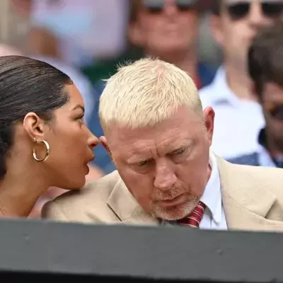 Lillian De Carvalho und Boris Becker beim Wimbledon Championships Tennis Tournament 