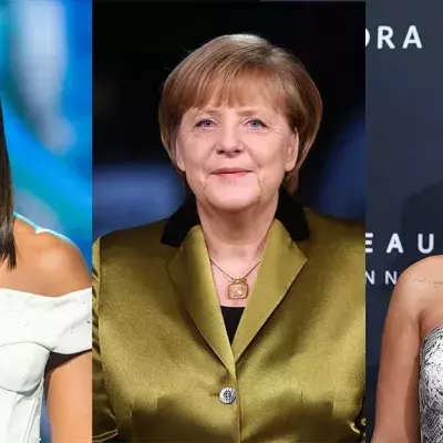 Mächtige Frauen in der Politik und im Entertainment-Bereich