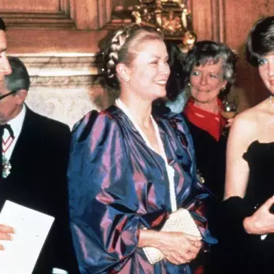 1981 treffen Lady Diana und Fürstin Gracia Patricia aufeinander