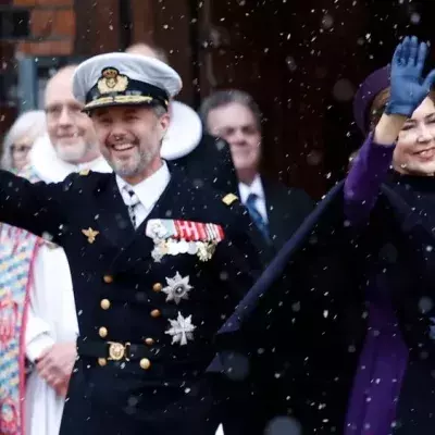 Nach Thronwechsel: Dänisches Königspaar besucht Sonntagsgottesdienst