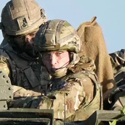 Prinz William in militärischer Kampfmontur: Antrittsbesuch beim Mercian Regiment