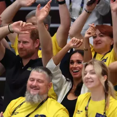 An der Seite von Prinz Harry: Herzogin Meghan ist in Jubellaune