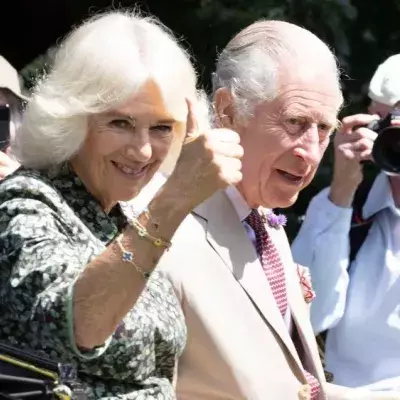 Letzter Auftritt vor Sommerurlaub: König Charles besucht Blumenschau