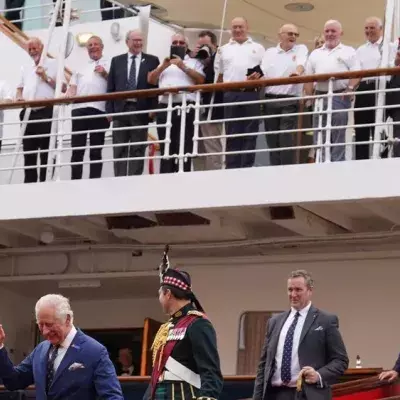 Yacht-Besuch: König Charles feiert in Schottland Britannia-Jubiläum