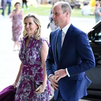 Prinz William ist mit seiner Tante Sophie unterwegs