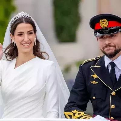 Märchenhochzeit in Jordanien: Prinz Hussein und Rajwa sind verheiratet