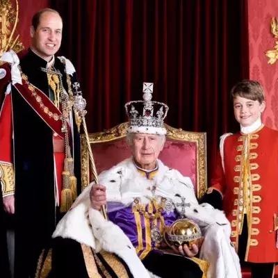 König Charles III. veröffentlicht historisches Bild mit Thronfolgern