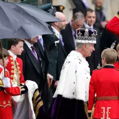 Krönung von Charles III.: Das schlechte Wetter hat er geerbt