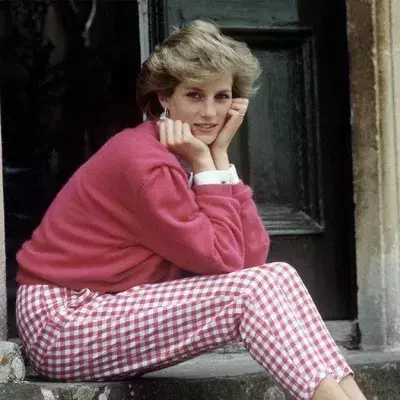 Diana hat immer sehr dezentes Make-Up getragen