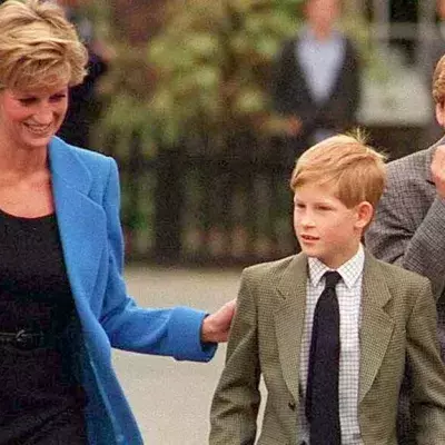 Diana mit ihren Söhnen 