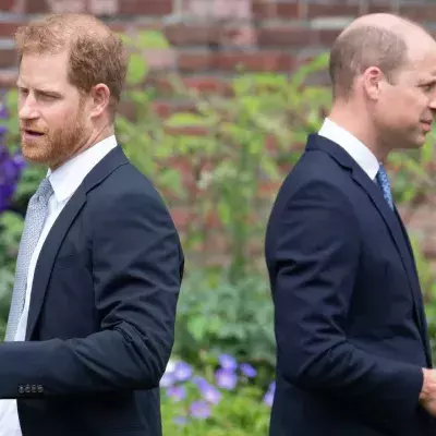 Enthüllung von Lady Dianas Statue: So verhalten sich William und Harry