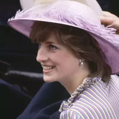 Lady Diana 1981 bei einem Pferderennen in Royal Ascot