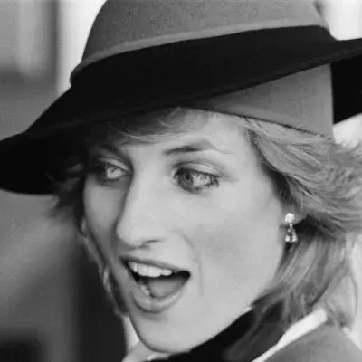 Lady Diana zu Besuch bei HTV im Culverhouse Cross in Cardiff, 1985