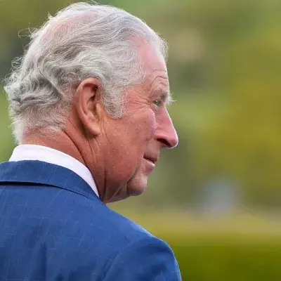 Prinz Charles im Portrait in Nordirland