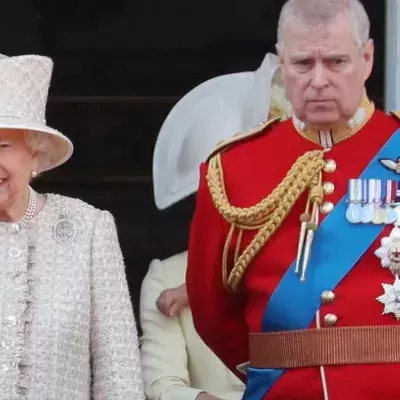 Queen und Prinz Andrew