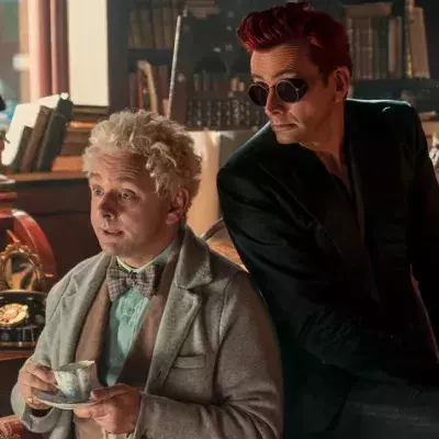 Michael Sheen war von David Tennant am "Good Omens"-Set "überwältigt"