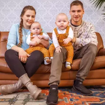 Sarafina und ihre kleine Familie