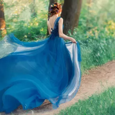 Warum Disney-Prinzessinnen immer blaue Kleider tragen
