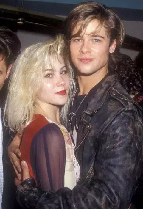 Christina Applegate und Brad Pitt