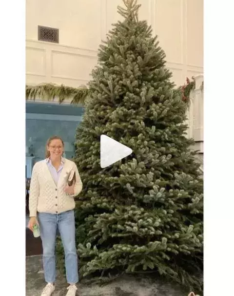 Der XXL-Baum von Jennifer Garner 