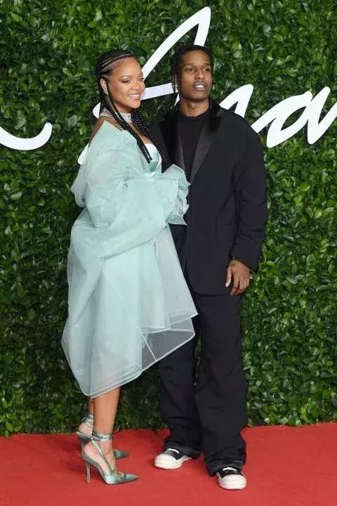 Rihanna mit ihrem Begleiter Asap Rocky
