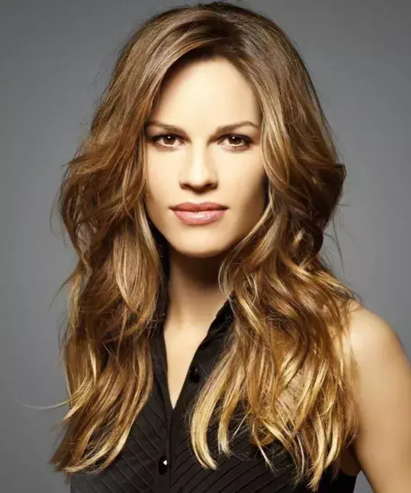 Hilary Swank im echten Leben